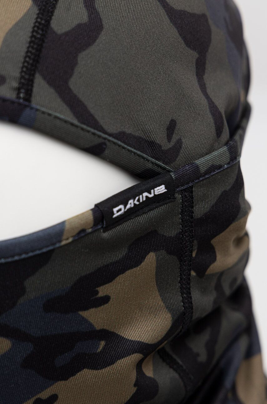 Dakine masca Ninja Balaclava culoarea verde din tesatura neteda - Pled.ro