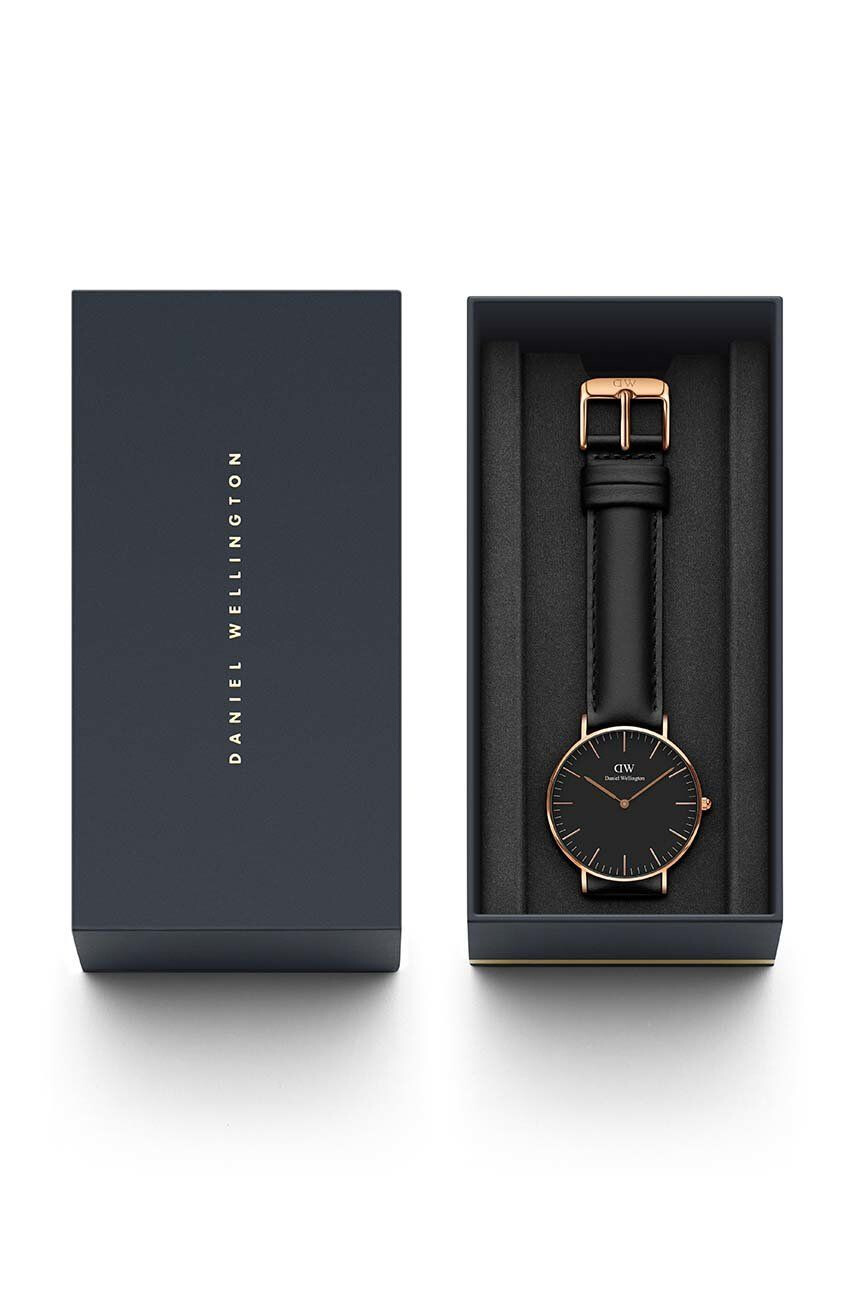 Daniel Wellington ceas Classic 36 Sheffield culoarea roz - Pled.ro