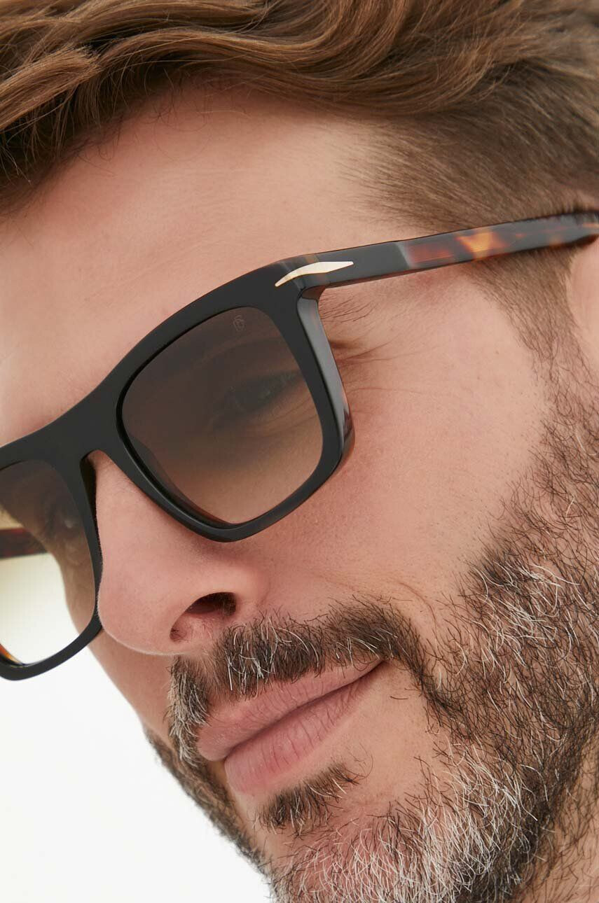 David Beckham ochelari de soare barbati culoarea negru - Pled.ro