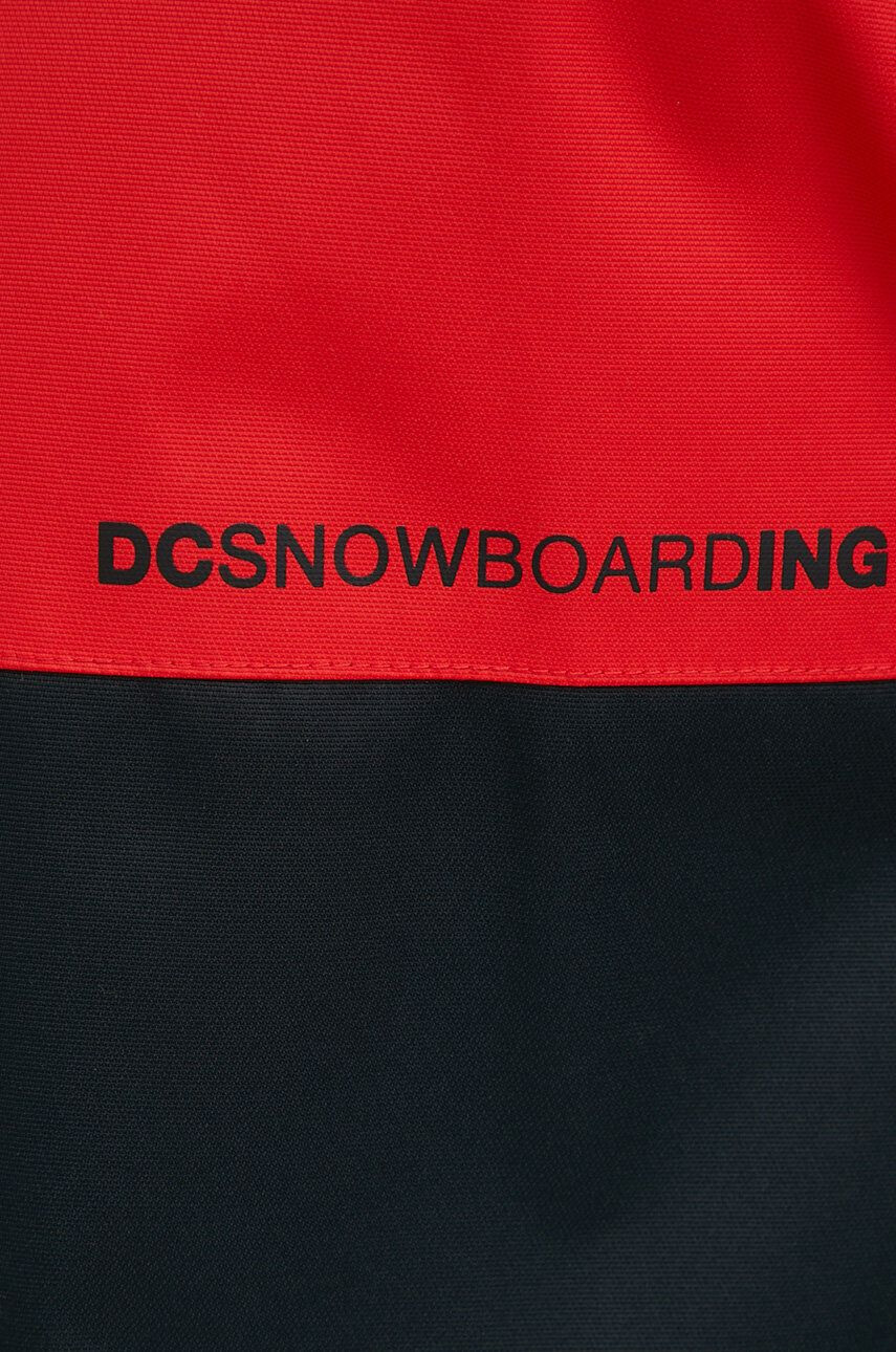 DC geaca de snowboard Defy culoarea rosu - Pled.ro