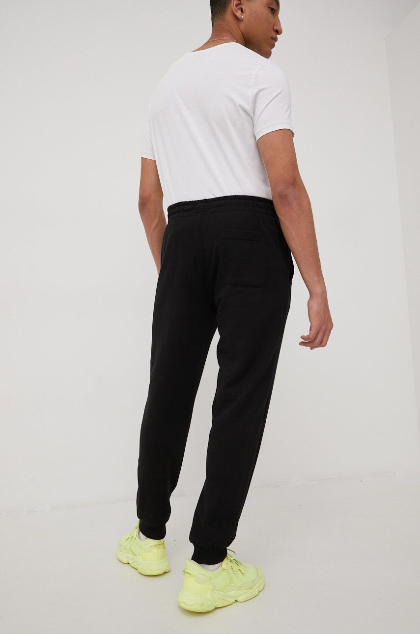 DC pantaloni de trening barbati culoarea negru neted - Pled.ro