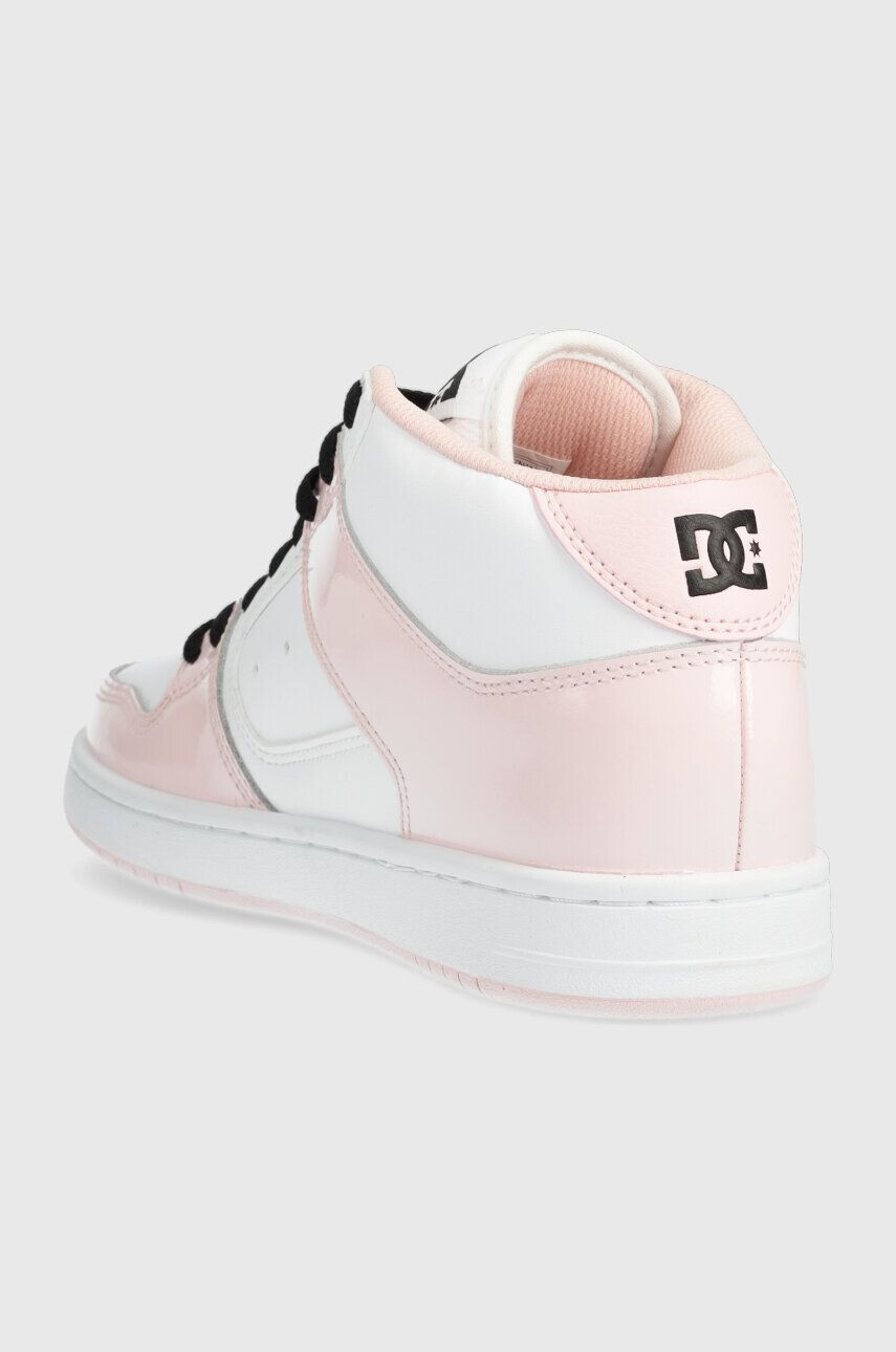 DC sneakers culoarea roz - Pled.ro