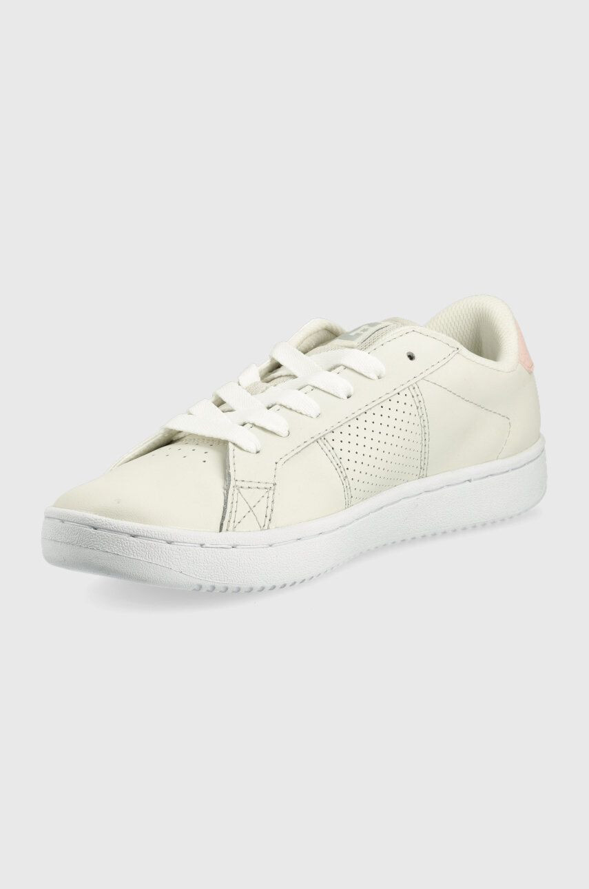 DC sneakers din piele culoarea bej - Pled.ro