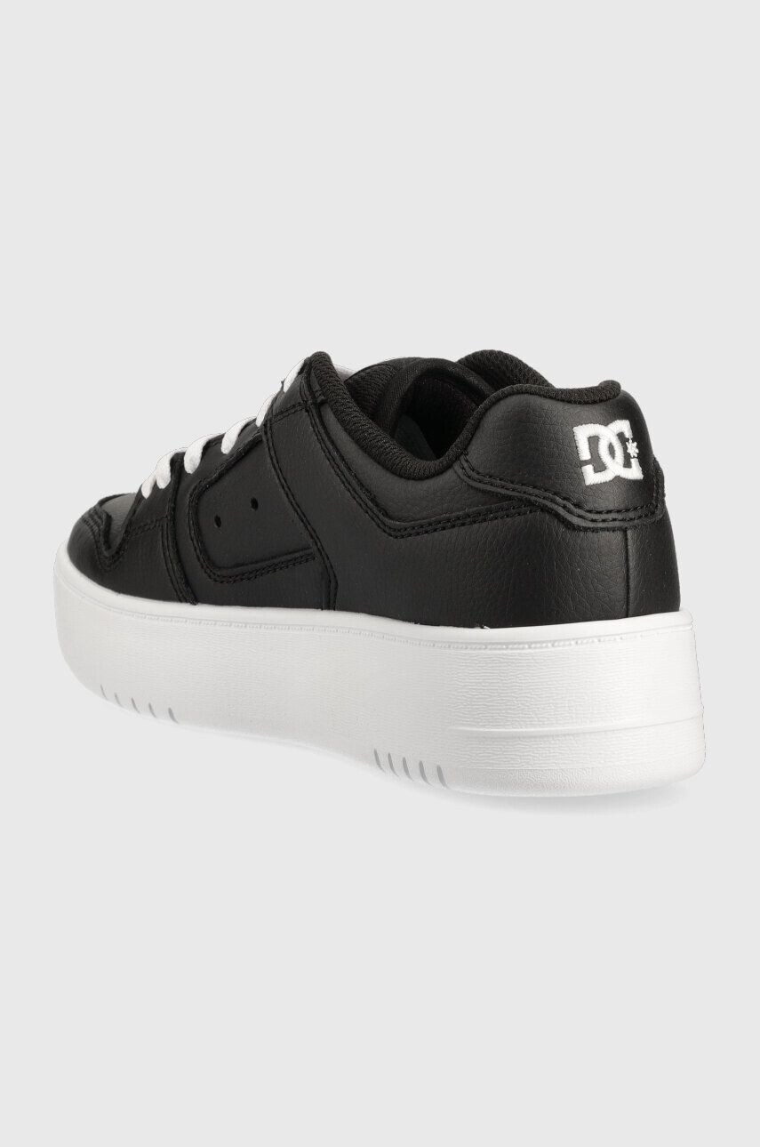 DC sneakers din piele culoarea turcoaz - Pled.ro