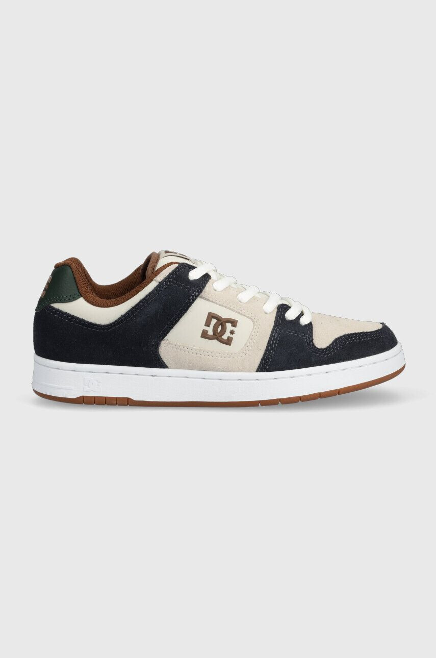 DC sneakers STREETWEAR culoarea albastru marin - Pled.ro