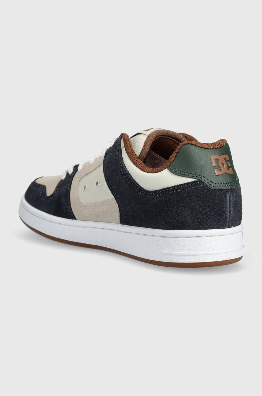 DC sneakers STREETWEAR culoarea albastru marin - Pled.ro