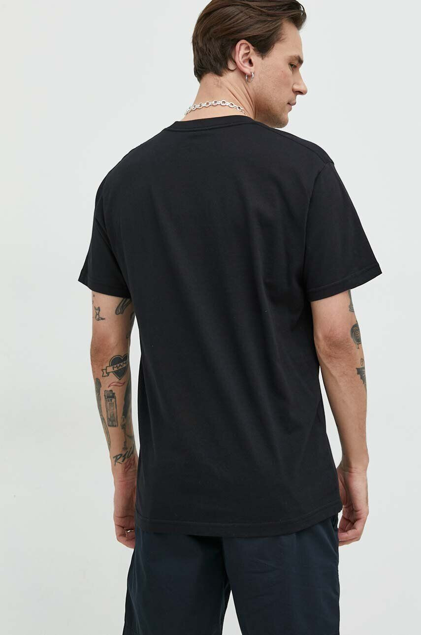 DC tricou din bumbac culoarea negru cu imprimeu - Pled.ro