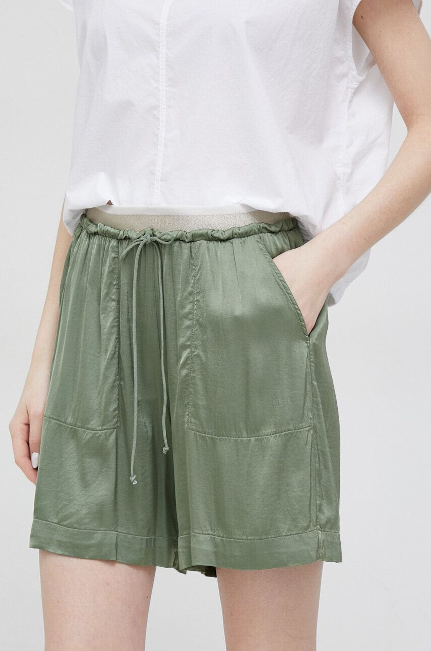 Deha pantaloni scurti femei culoarea verde modelator high waist - Pled.ro