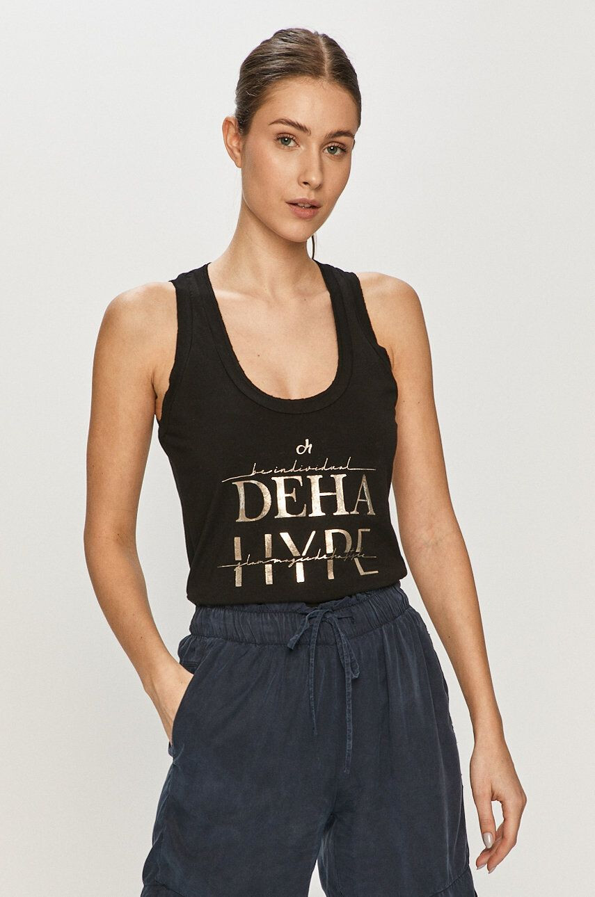 Deha Top culoarea negru - Pled.ro