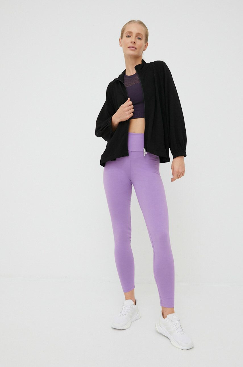 Deha top femei culoarea violet - Pled.ro