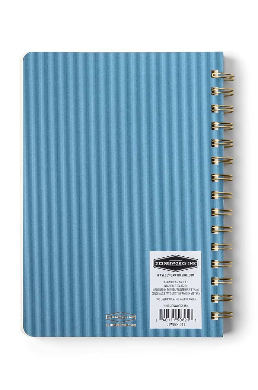 Designworks Ink Notepad Classic Blue - Pled.ro