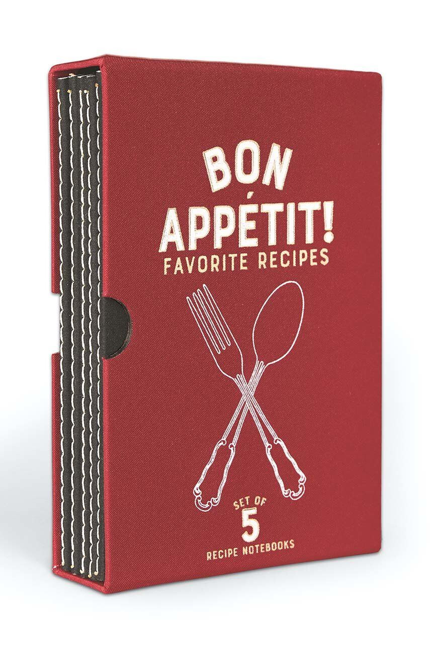 Designworks Ink set de caiete pentru retete Bon Appetit (5-pack) - Pled.ro