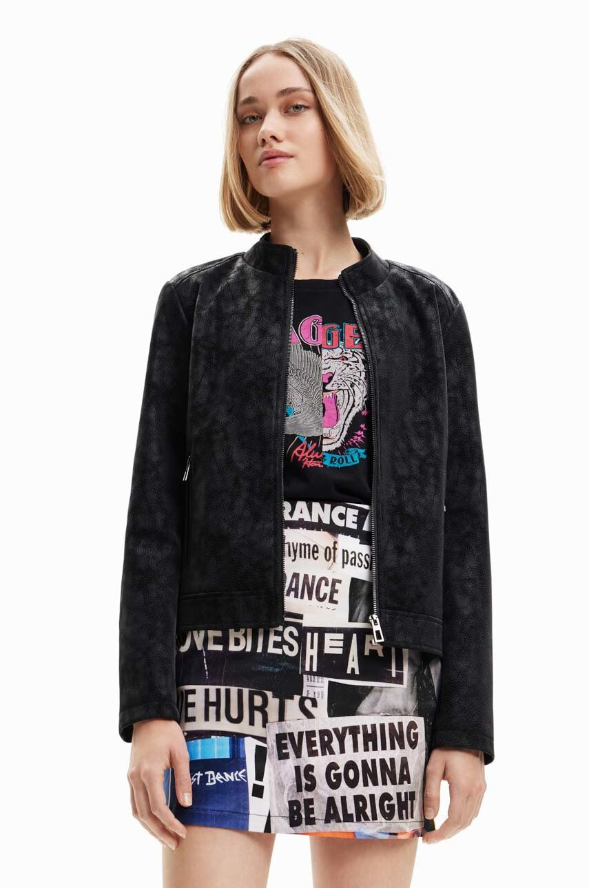 Desigual geaca femei de iarna oversize - Pled.ro