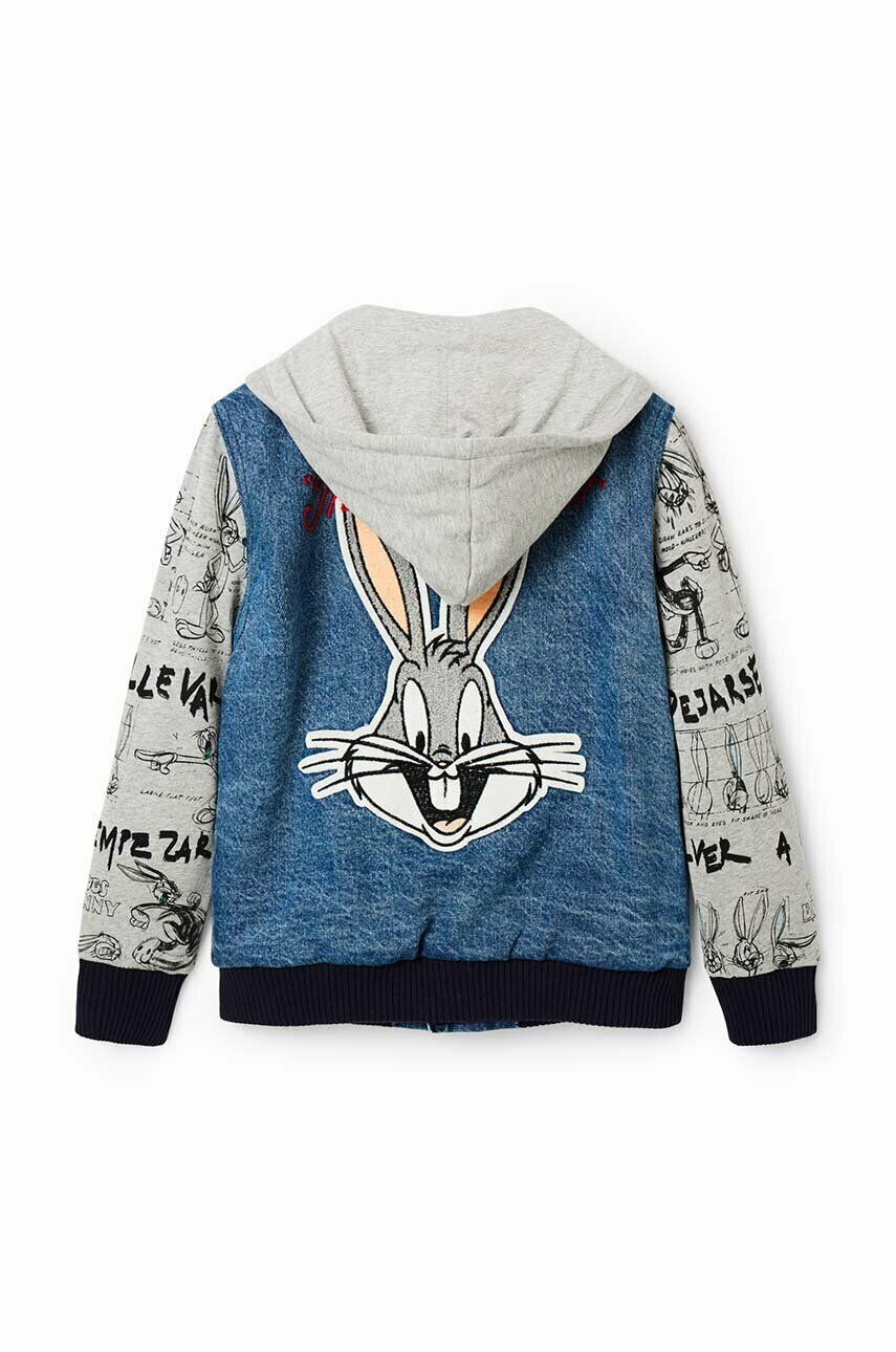 Desigual geaca bomber pentru copii Bugs Bunny - Pled.ro