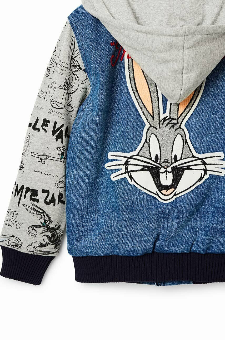 Desigual geaca bomber pentru copii Bugs Bunny - Pled.ro