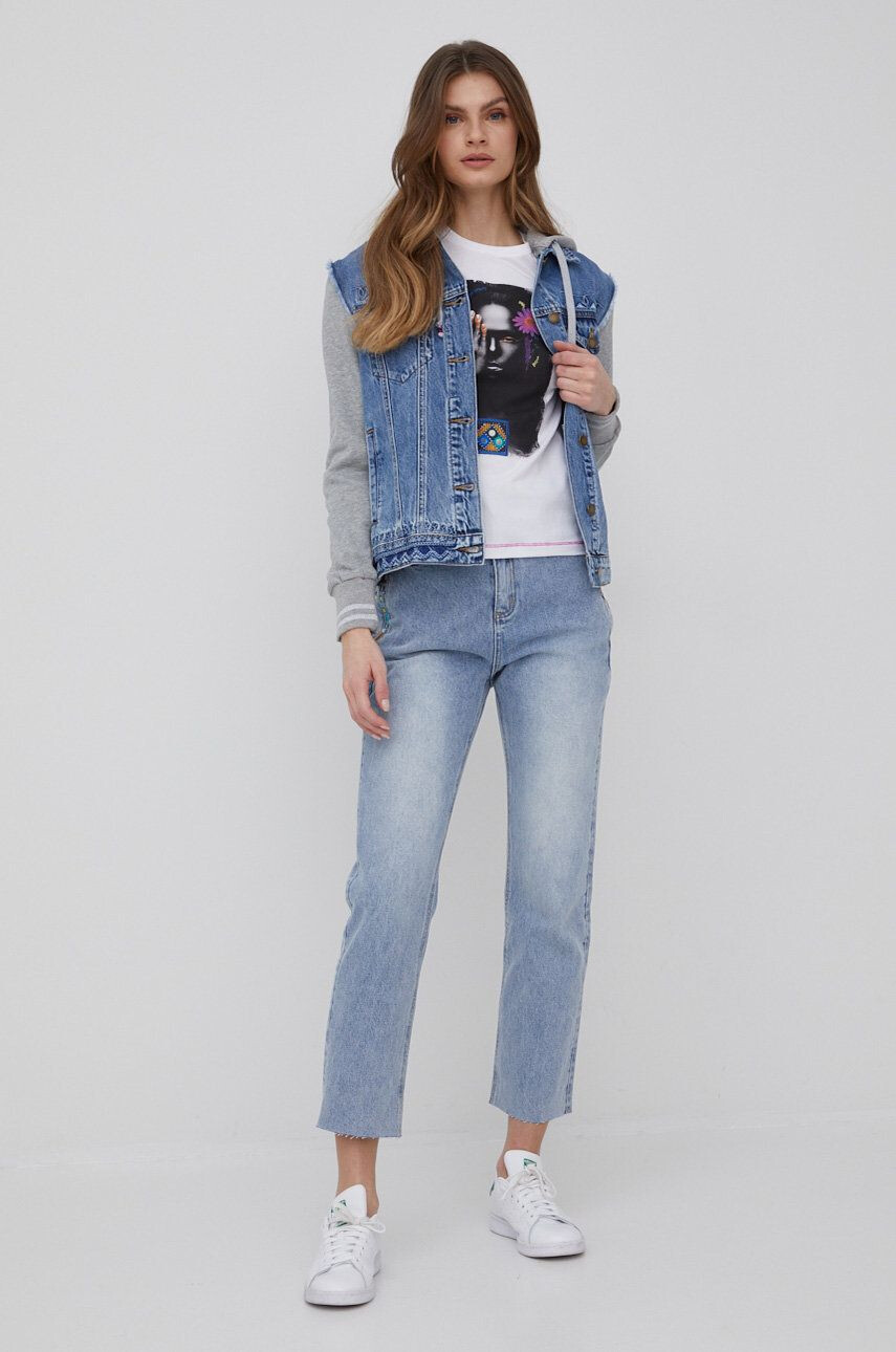 Desigual geaca jeans - Pled.ro