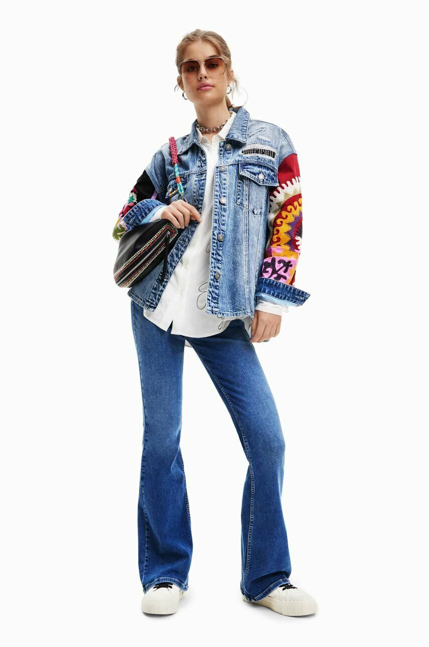 Desigual geaca jeans - Pled.ro