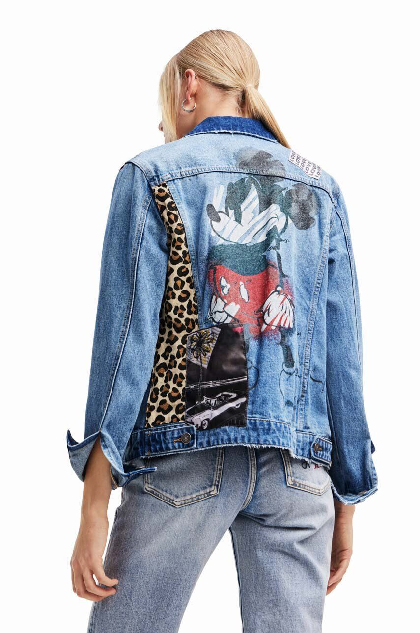 Desigual geaca jeans x Disney femei de tranzitie - Pled.ro