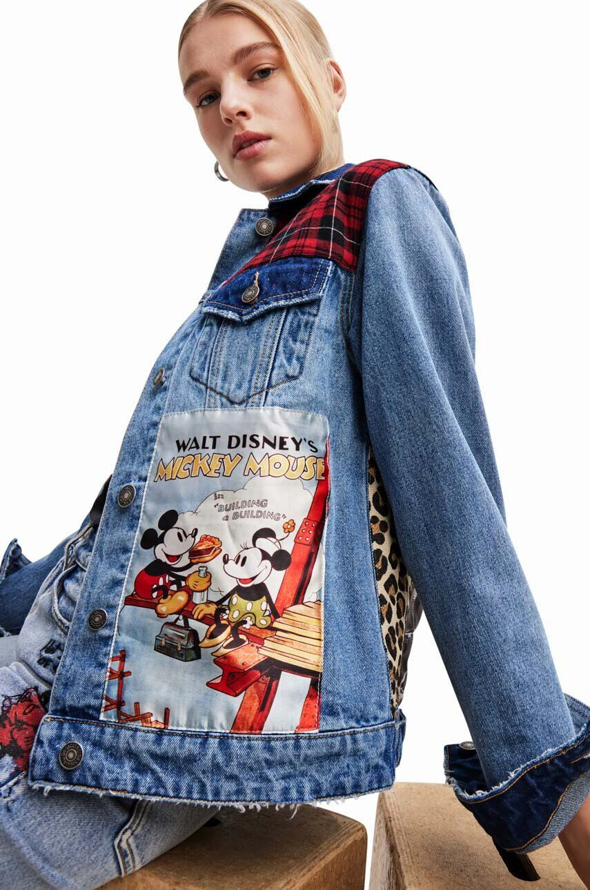 Desigual geaca jeans x Disney femei de tranzitie - Pled.ro