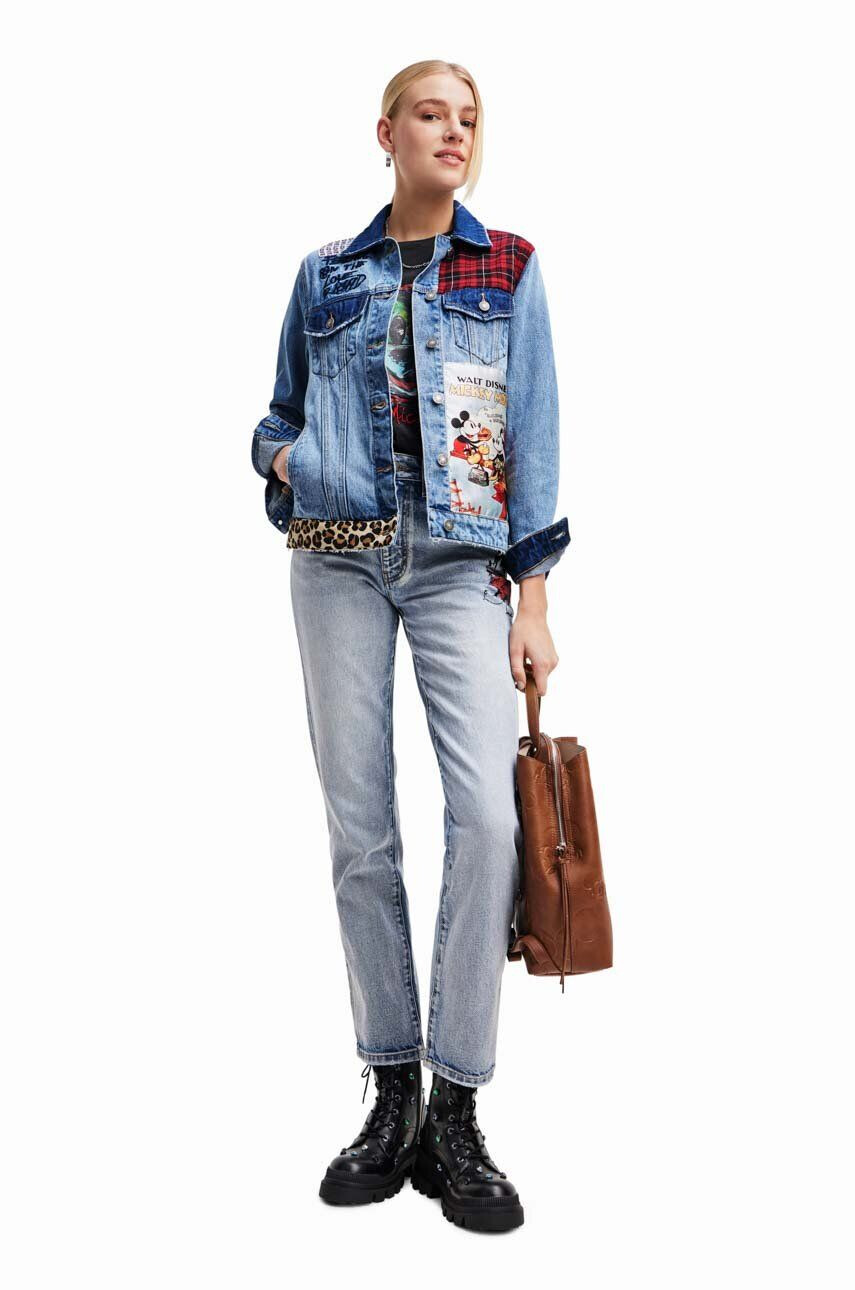 Desigual geaca jeans x Disney femei de tranzitie - Pled.ro