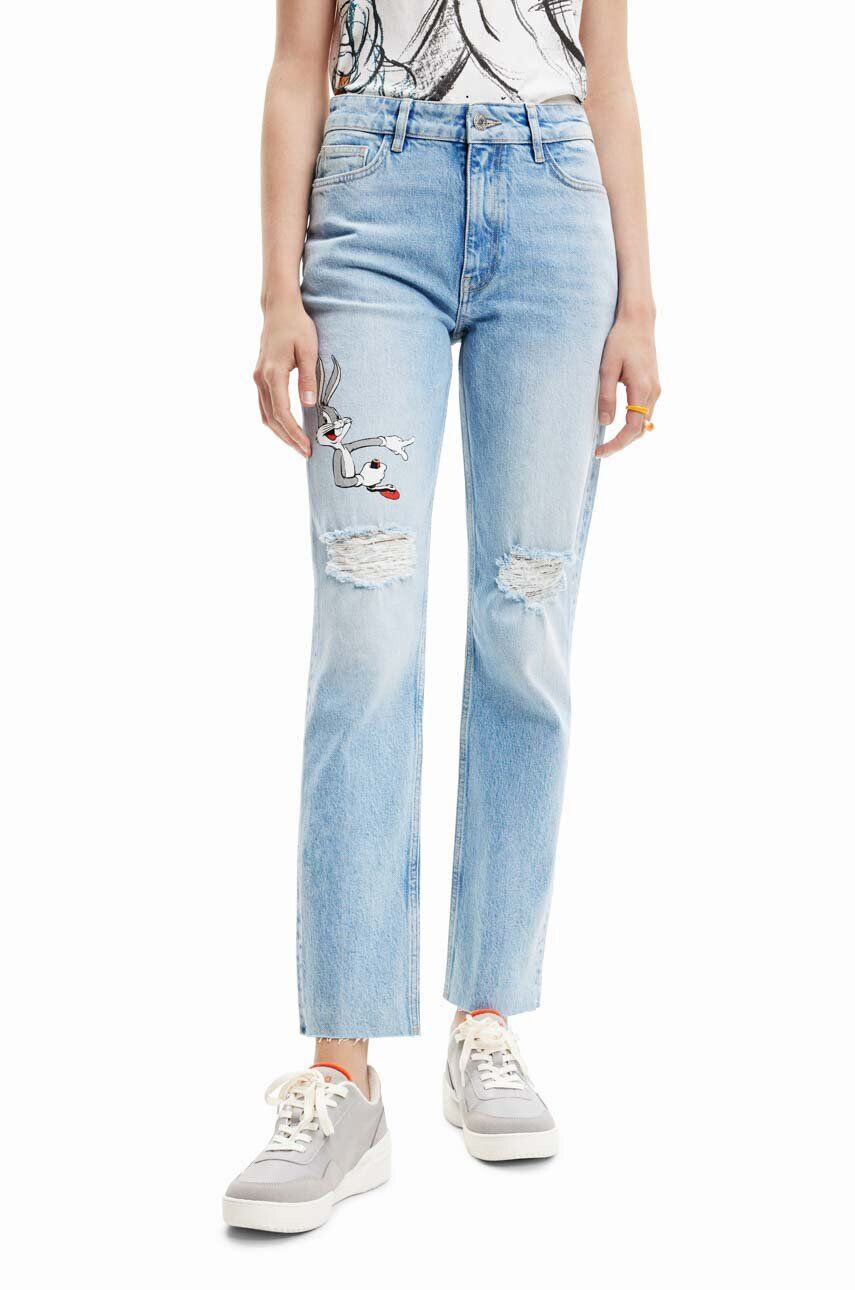 Desigual jeansi - Pled.ro