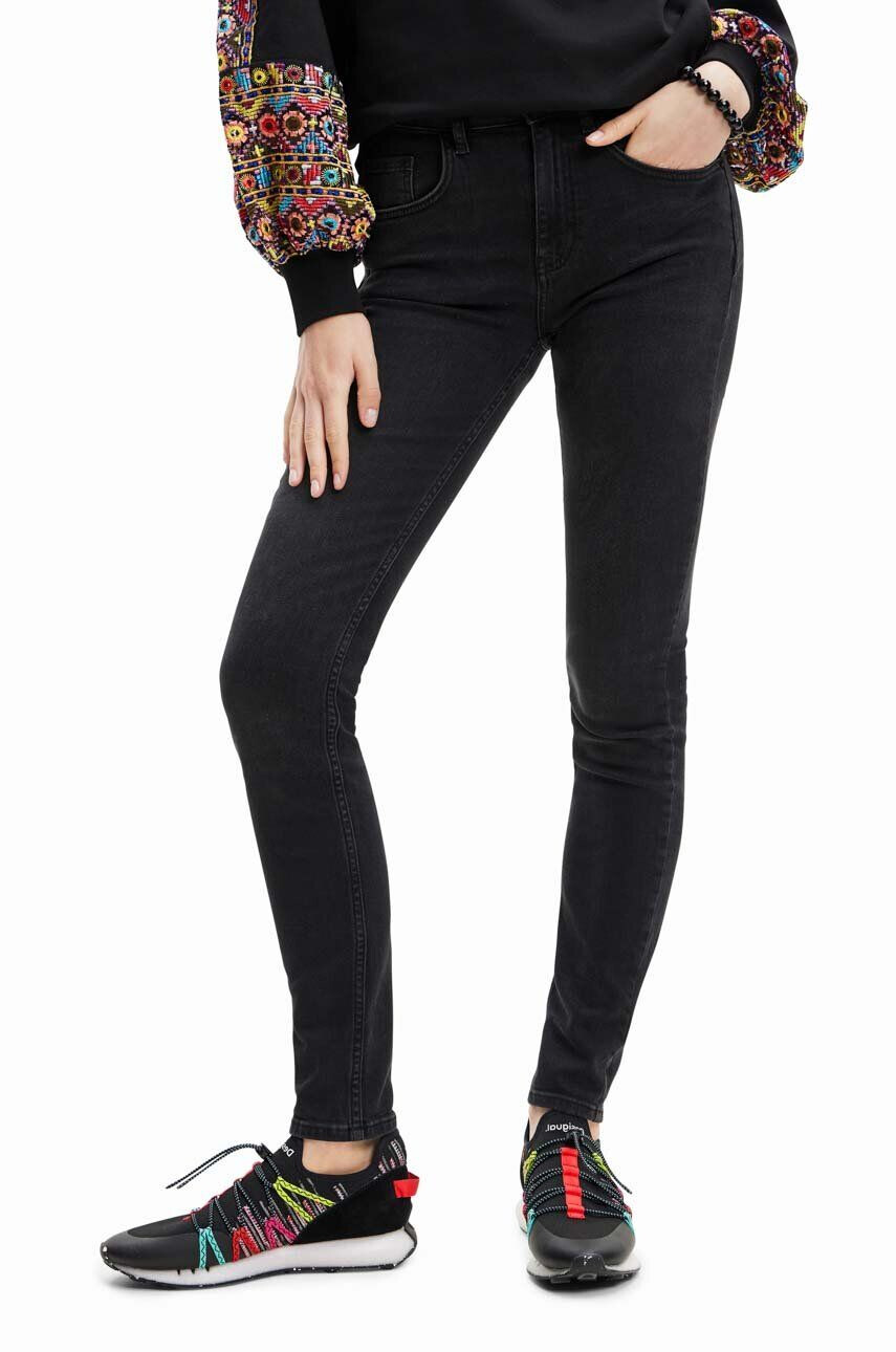 Desigual jeansi femei - Pled.ro