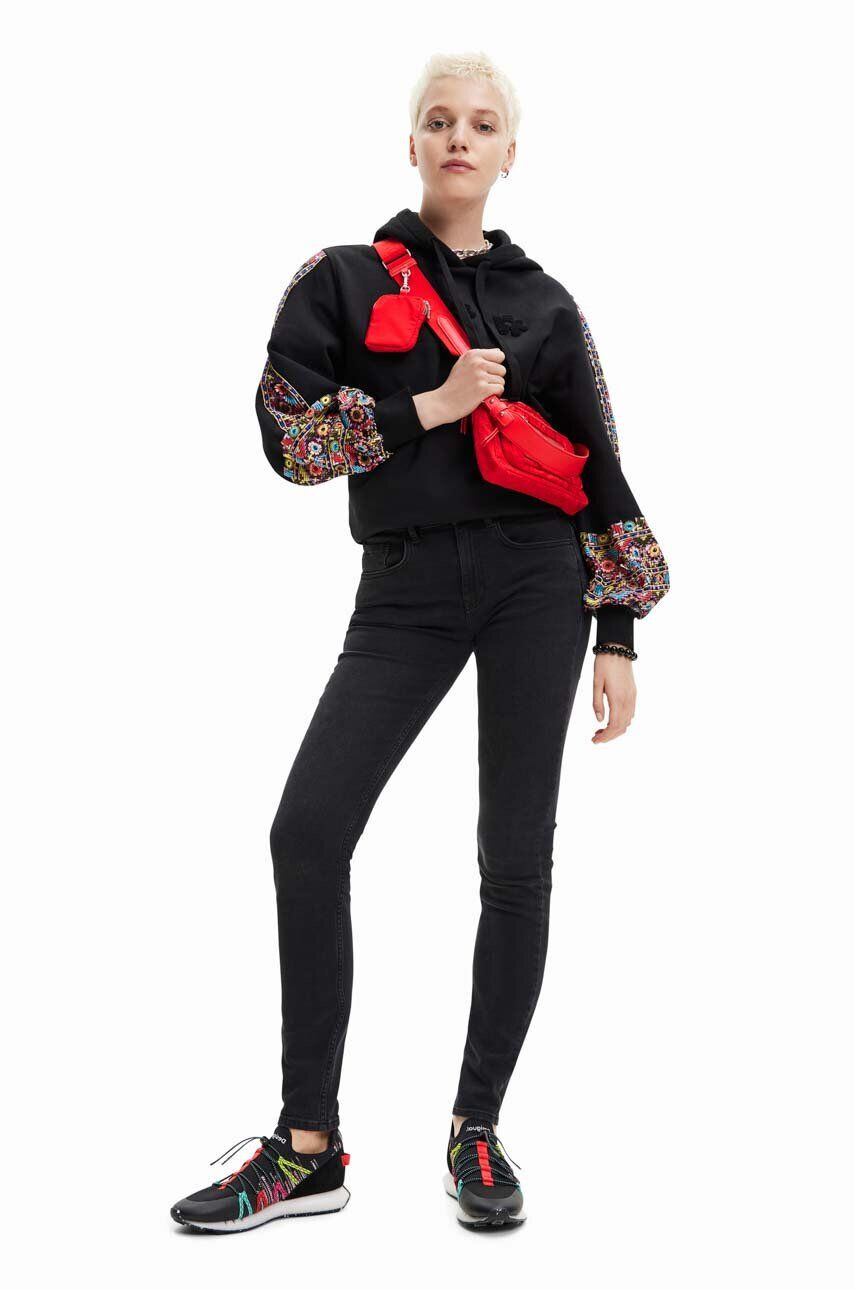 Desigual jeansi femei - Pled.ro