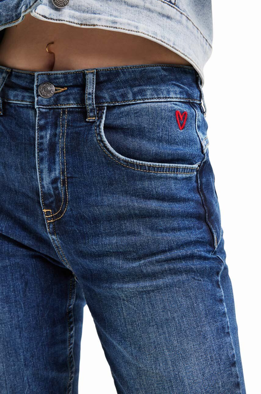 Desigual jeansi femei - Pled.ro