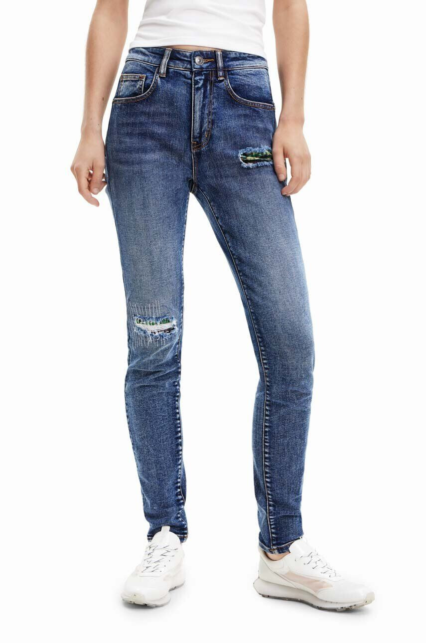 Desigual jeansi femei - Pled.ro