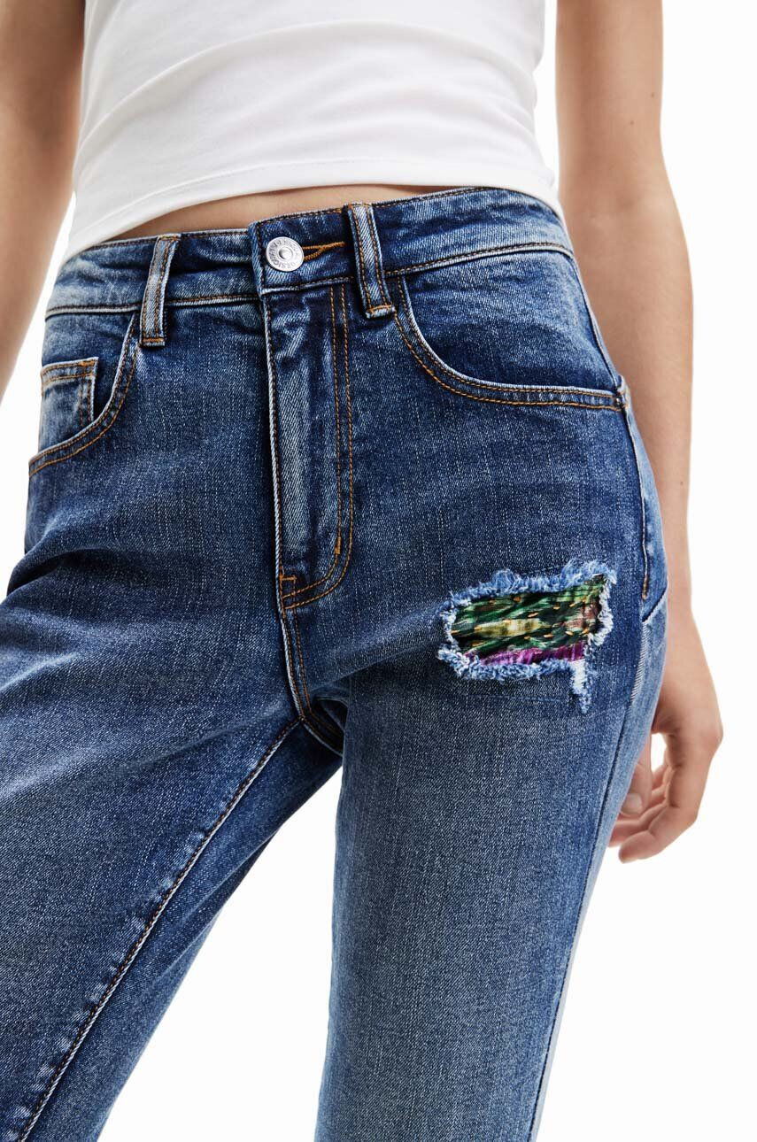 Desigual jeansi femei - Pled.ro