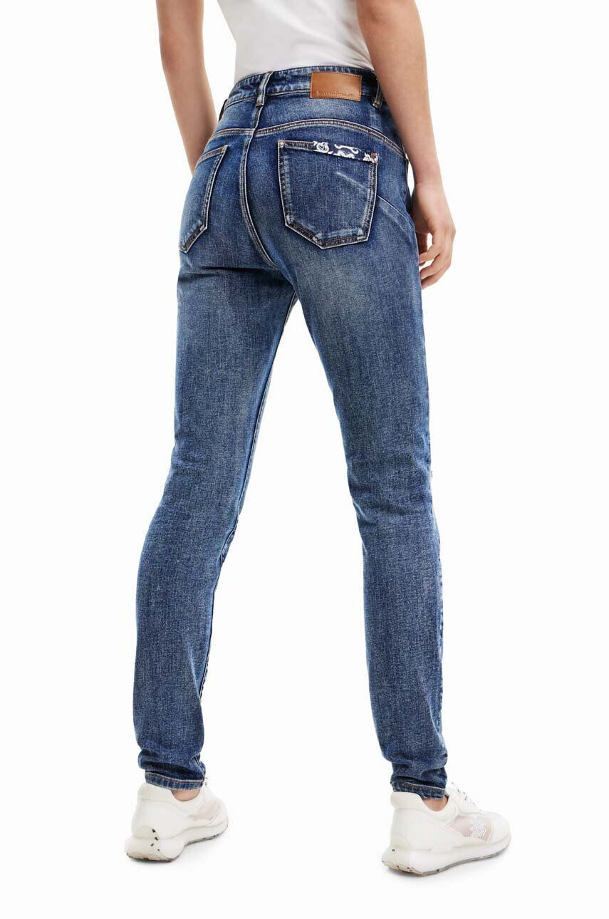 Desigual jeansi femei - Pled.ro