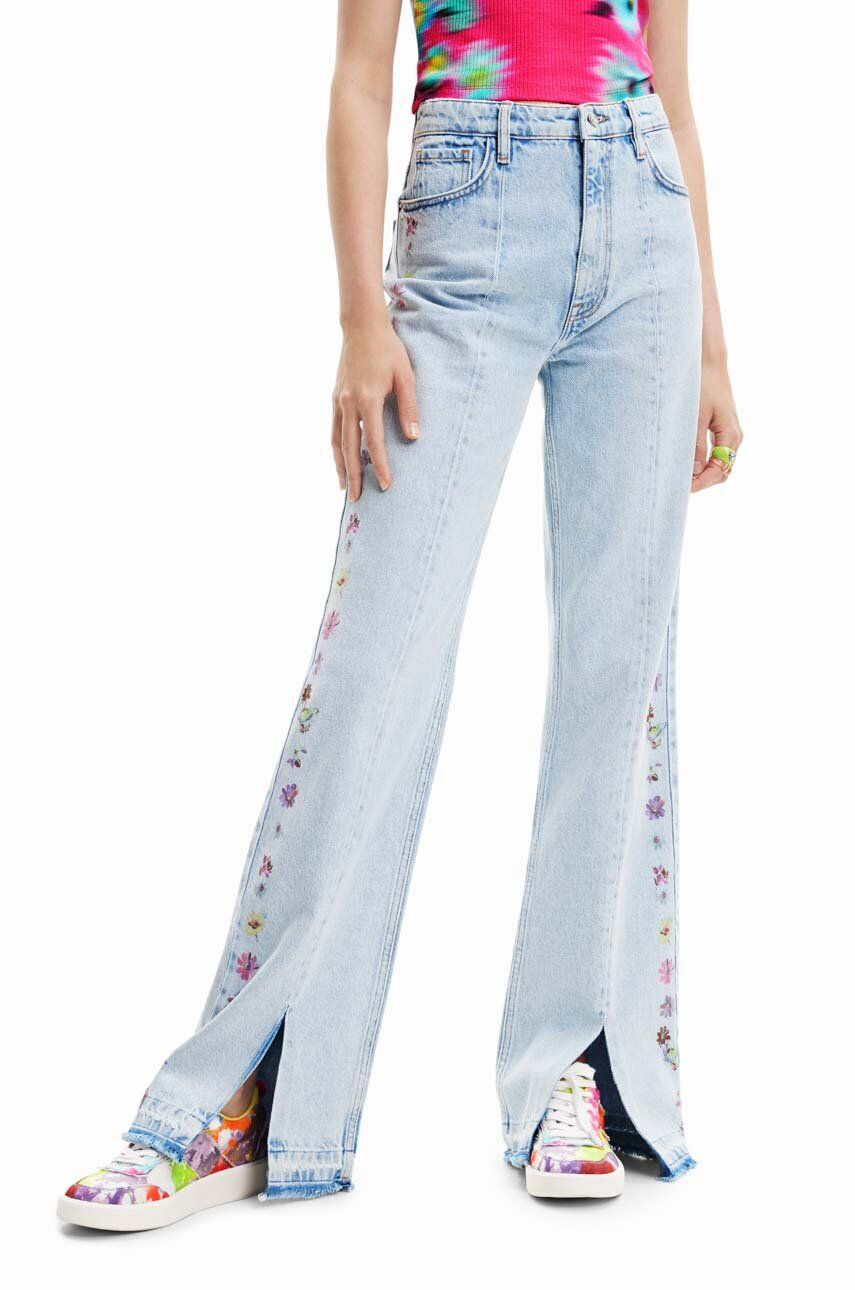 Desigual jeansi femei - Pled.ro