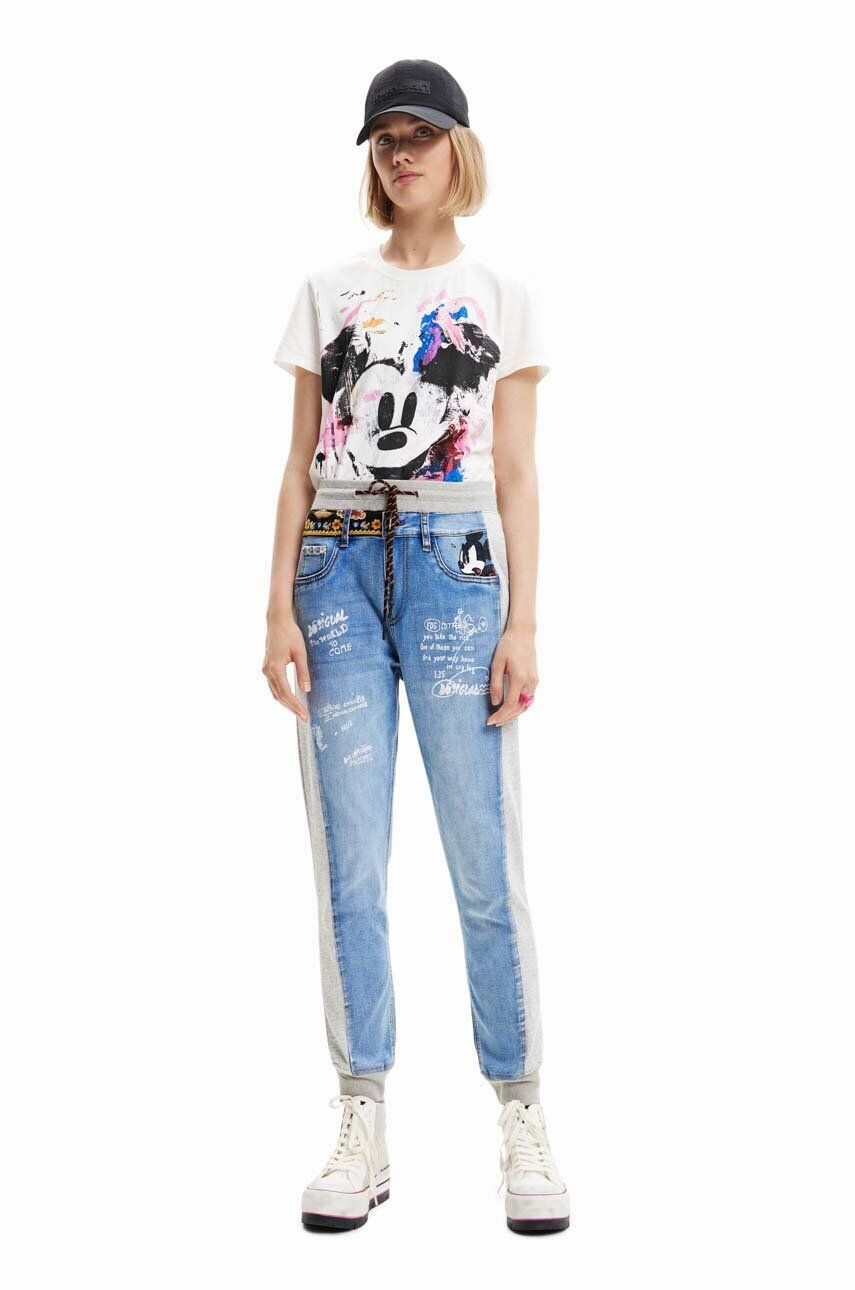 Desigual jeansi femei - Pled.ro