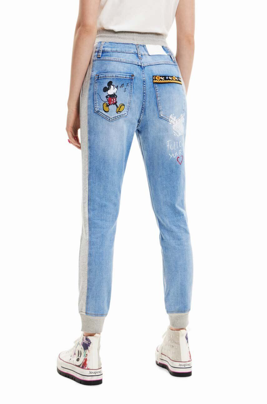 Desigual jeansi femei - Pled.ro