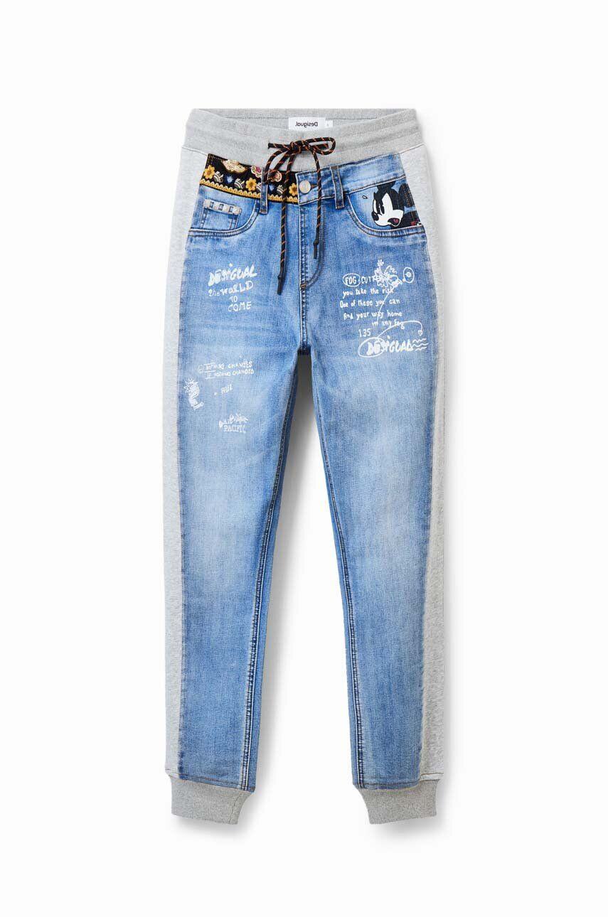 Desigual jeansi femei - Pled.ro