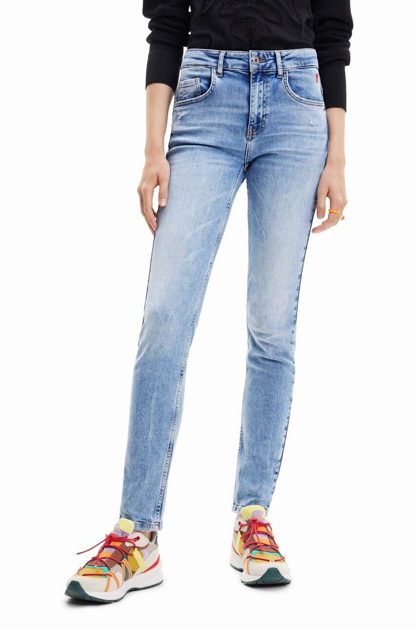 Desigual jeansi femei - Pled.ro