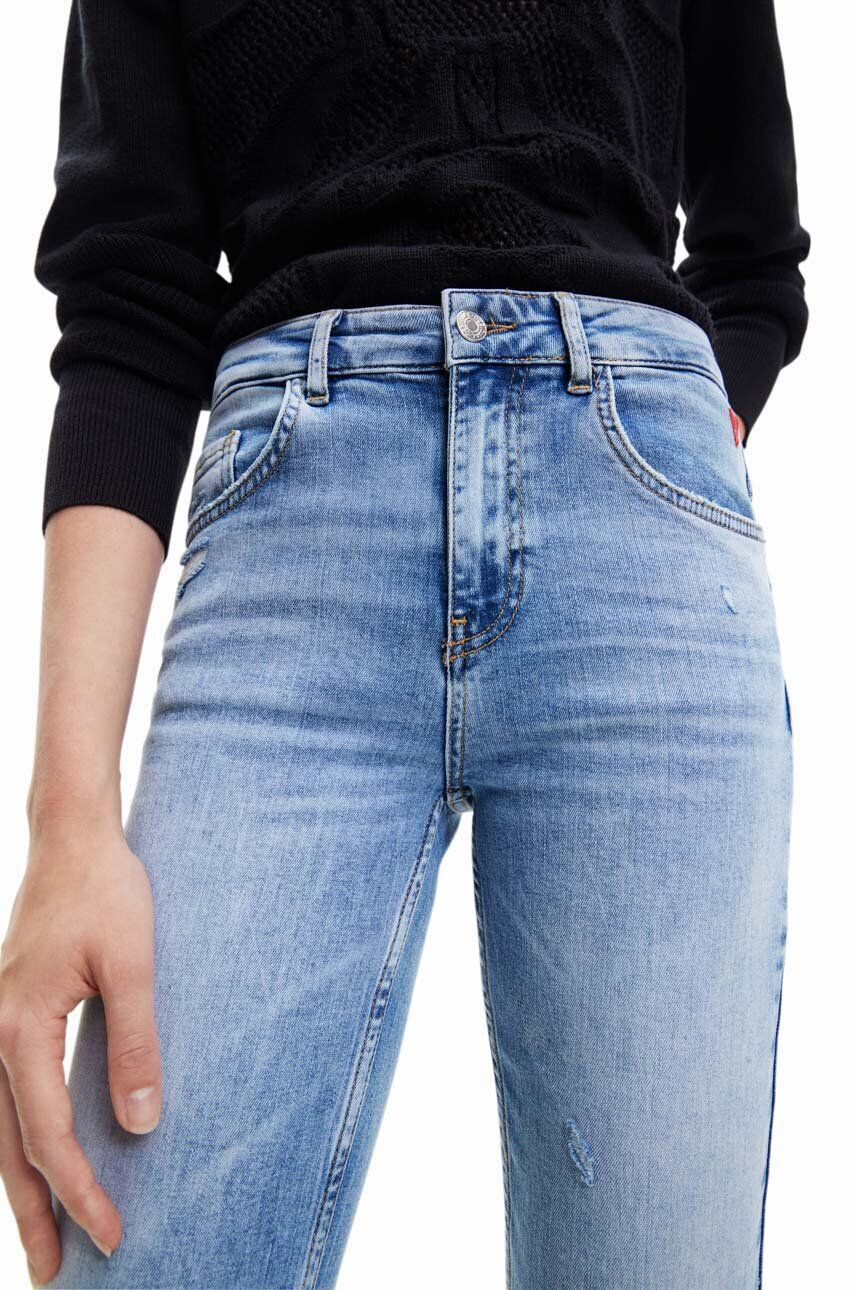 Desigual jeansi femei - Pled.ro