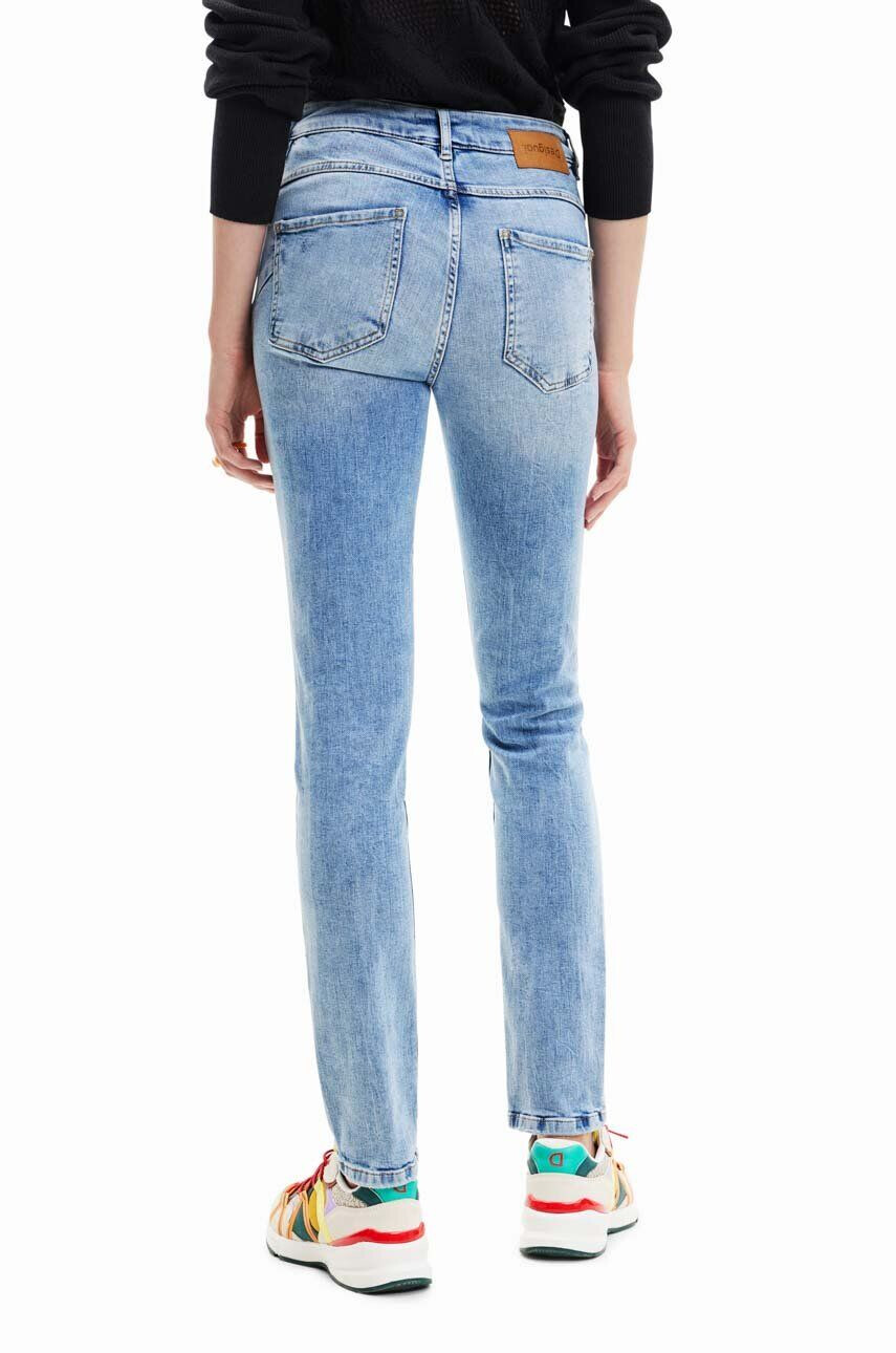 Desigual jeansi femei - Pled.ro