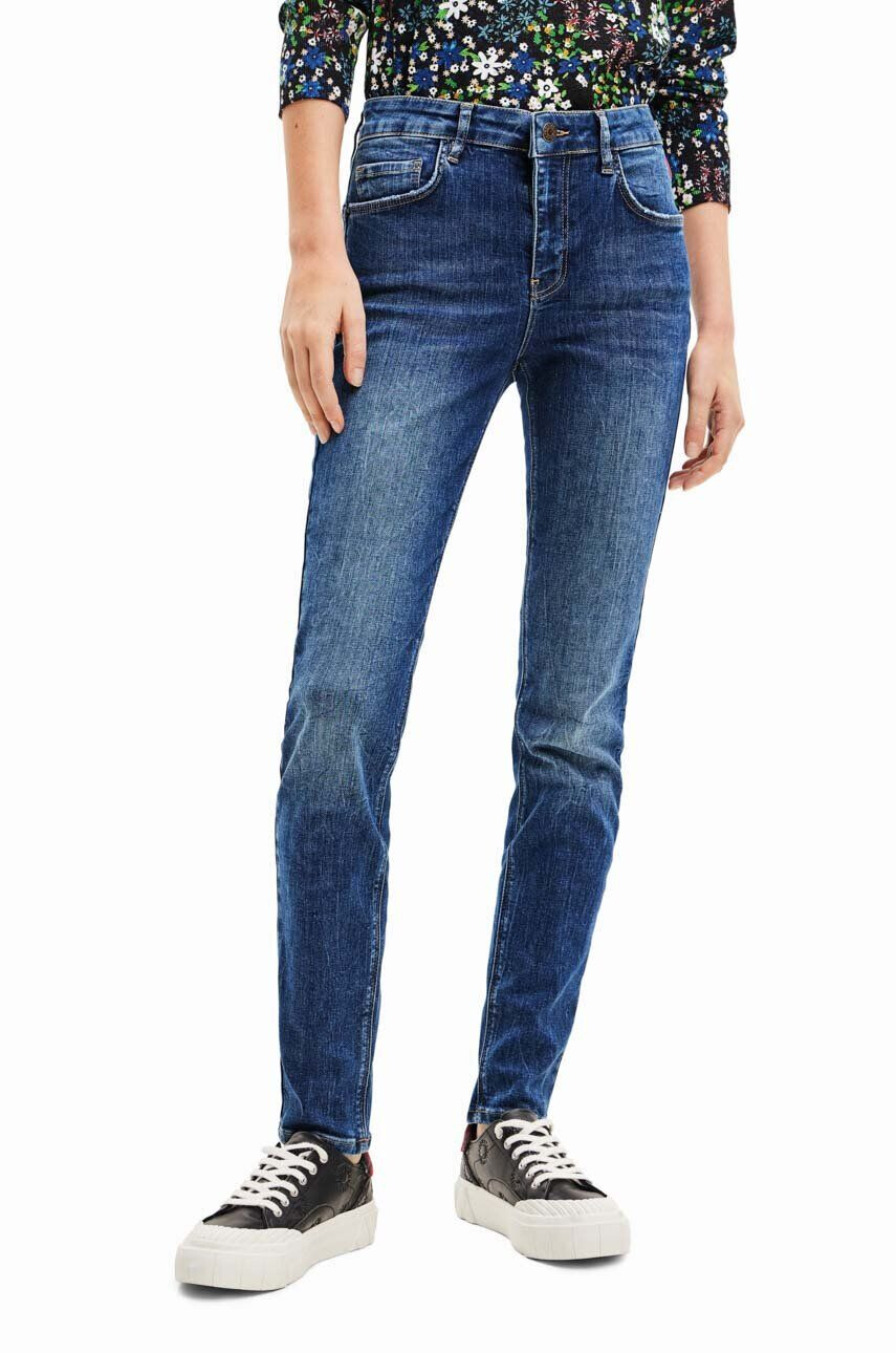 Desigual jeansi femei - Pled.ro