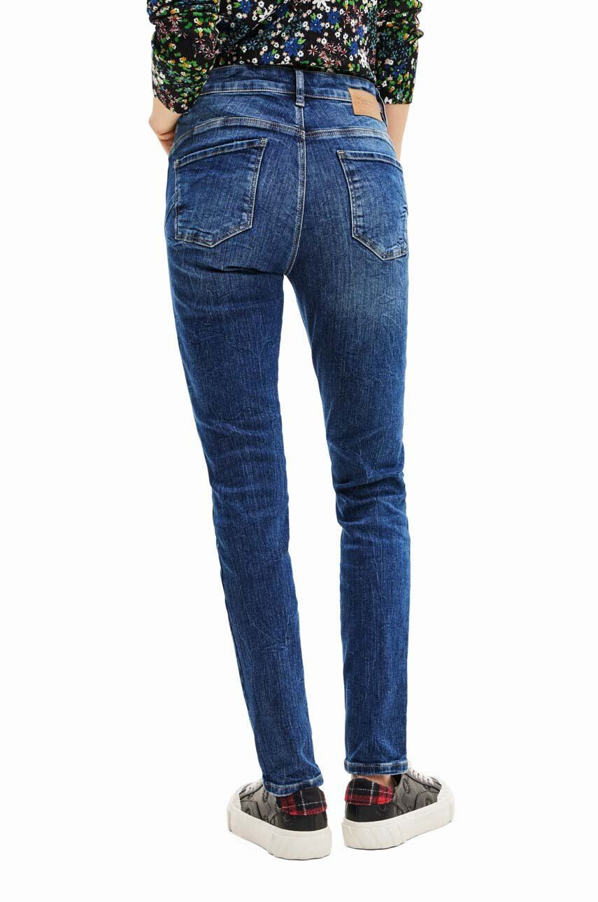 Desigual jeansi femei - Pled.ro