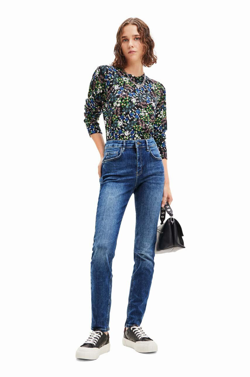 Desigual jeansi femei - Pled.ro