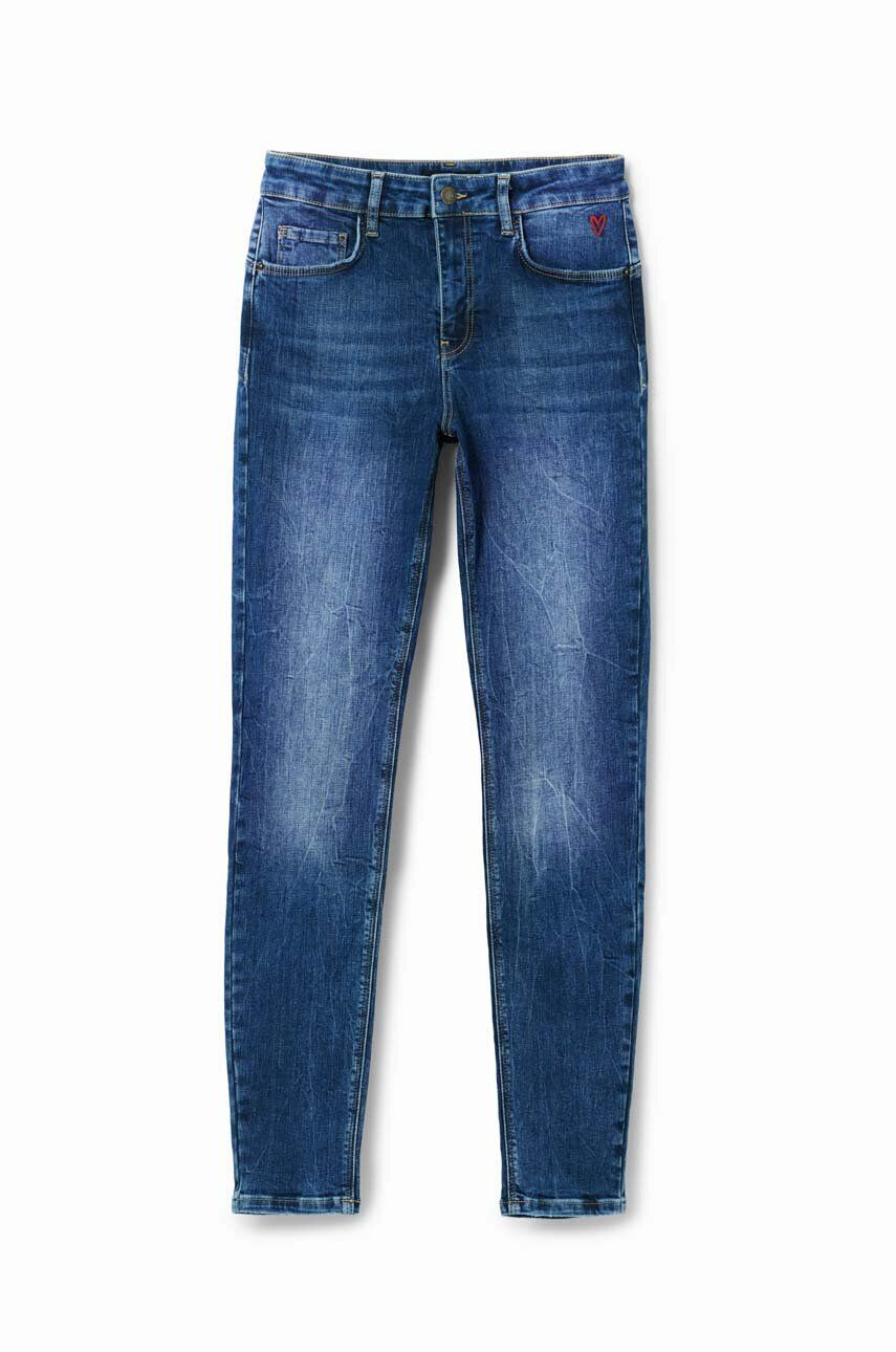 Desigual jeansi femei - Pled.ro