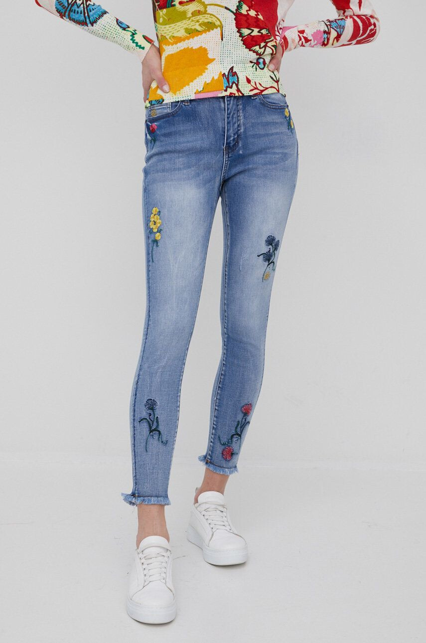 Desigual jeansi - Pled.ro