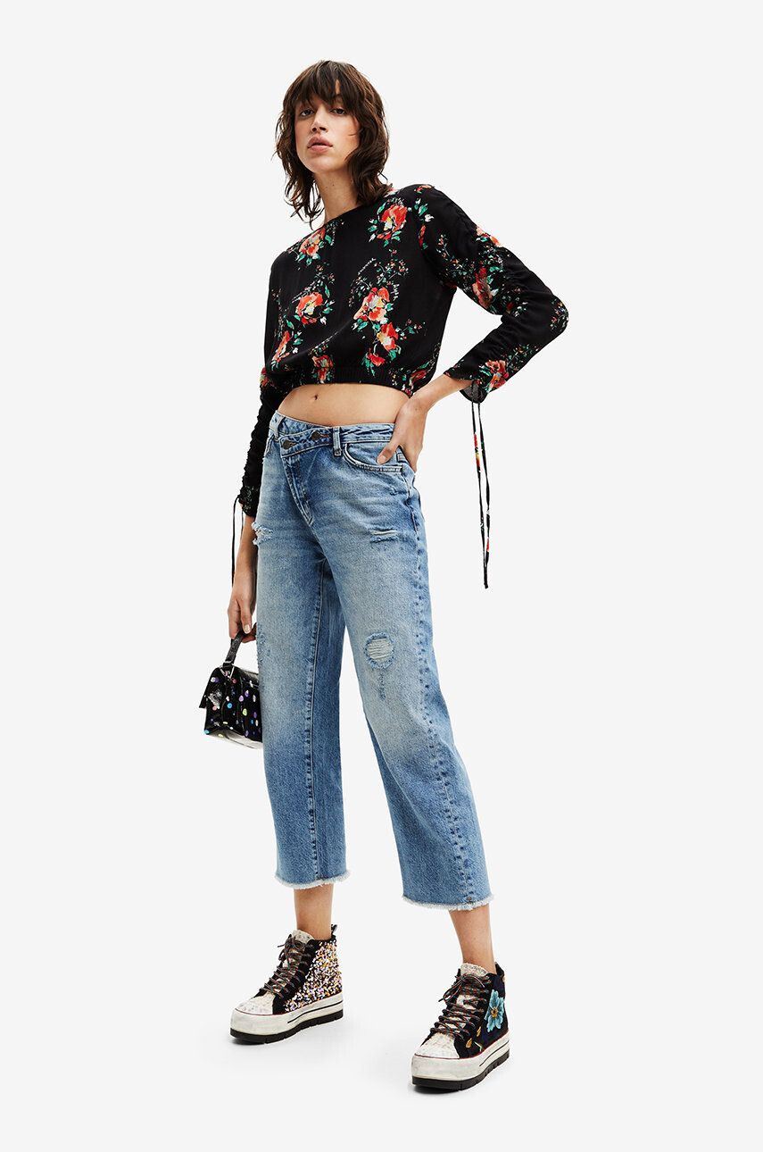 Desigual jeansi - Pled.ro