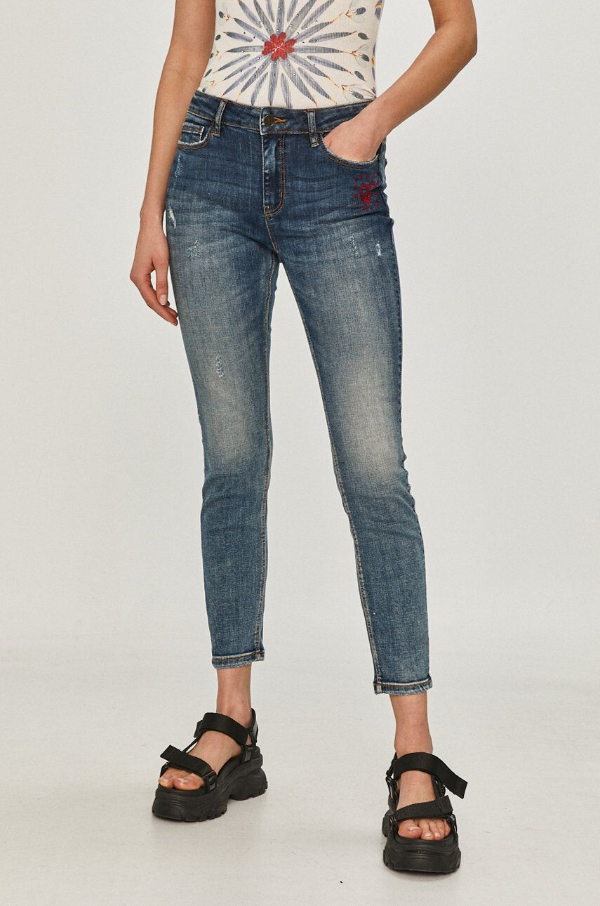 Desigual Jeansi Alba - Pled.ro