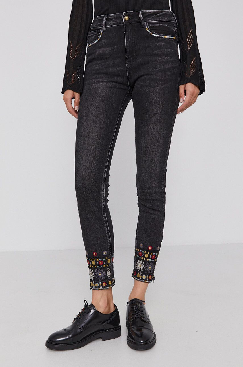 Desigual Jeansi Leslie - Pled.ro