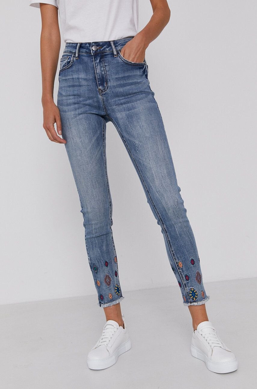 Desigual Jeansi Mia - Pled.ro