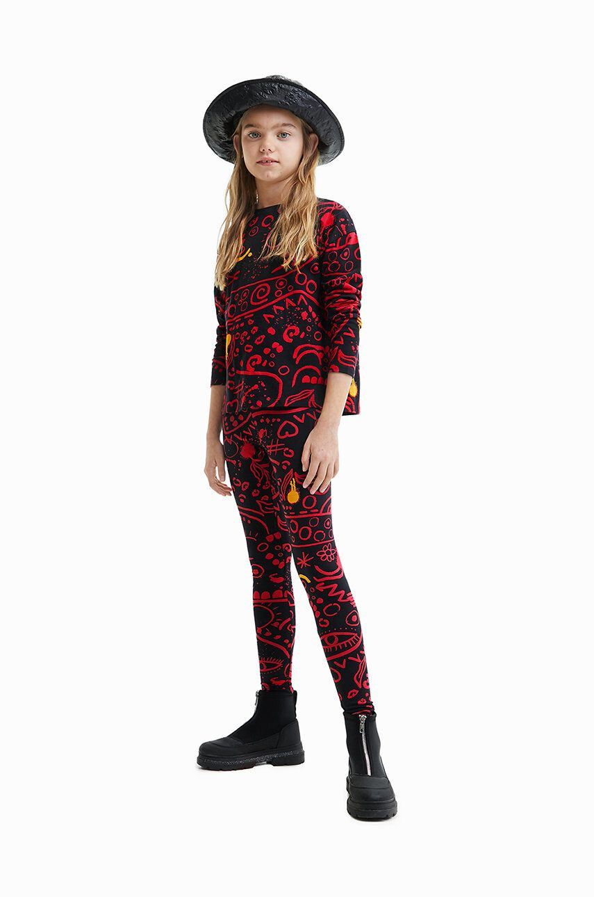 Desigual leggins copii - Pled.ro