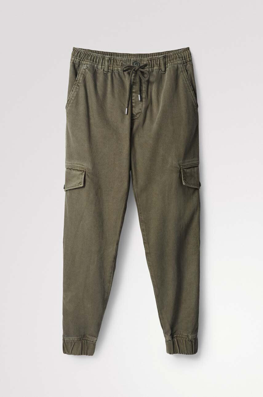 Desigual pantaloni barbati culoarea verde jogger - Pled.ro