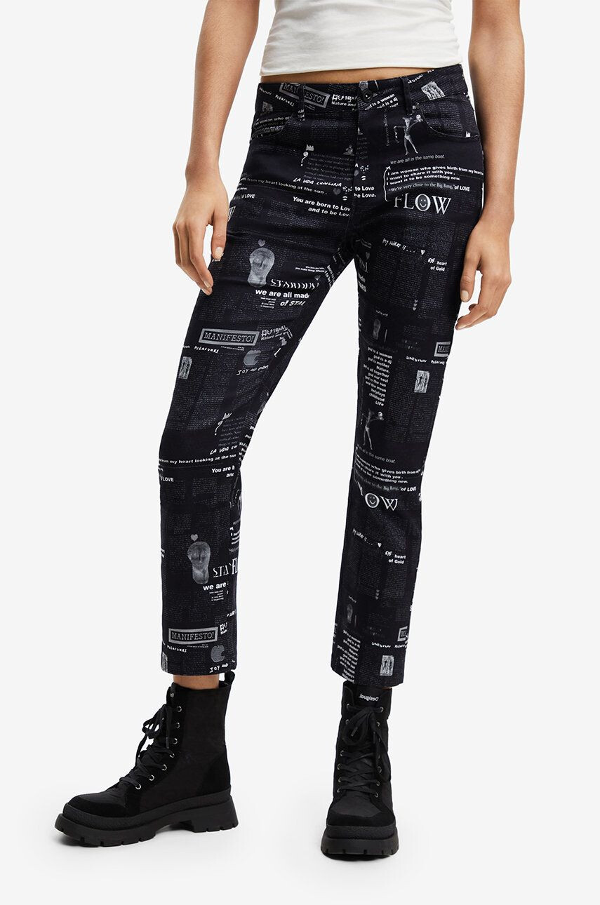 Desigual pantaloni - Pled.ro